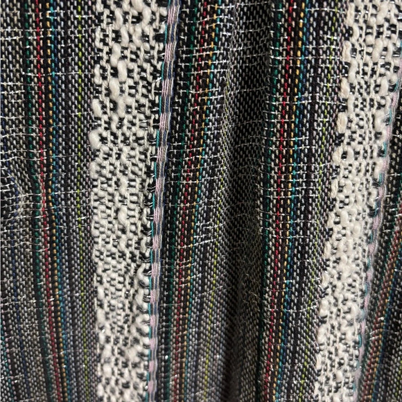 Altar’d State Size Small Boho V-neck Bell Sleeves Flowy Tassels Beaded Top - Picture 3 of 8